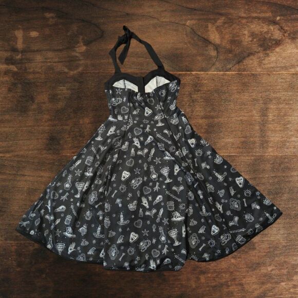 Restyle Witchy Goth Ouija Dress NWT - Picture 2 of 9